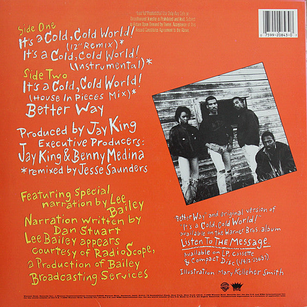 Club Nouveau - It's A Cold, Cold World! (VG+) (Vinyl LP)