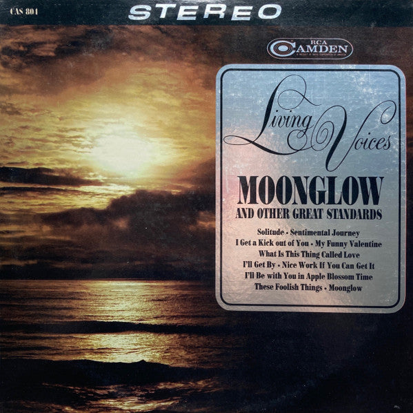 Living Voices - Living Voices Sing Moonglow And Other Great Standards (Vinyl, VG) (Vinyl LP)