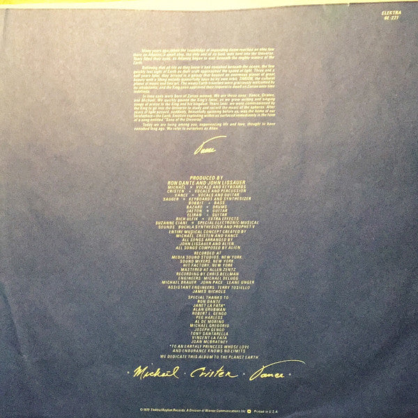 Alien  - Sons Of The Universe (M) (Vinyl LP)