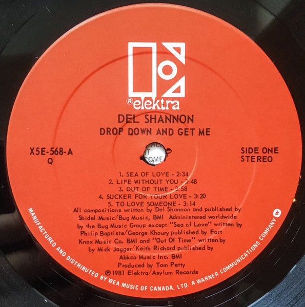 Shannon, Del - Drop Down And Get Me (Vinyl, VG+) (Vinyl LP)