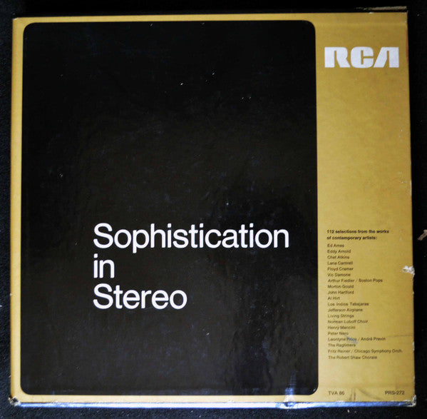 Various - Sophistication In Stereo (Vinyl, VG+) (Vinyl LP)