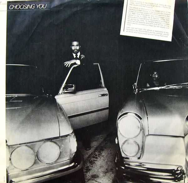 Williams, Lenny - Choosing You (VG+) (Vinyl LP)