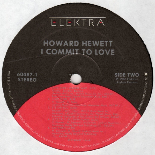 Hewett, Howard - I Commit To Love (VG+) (Vinyl LP)