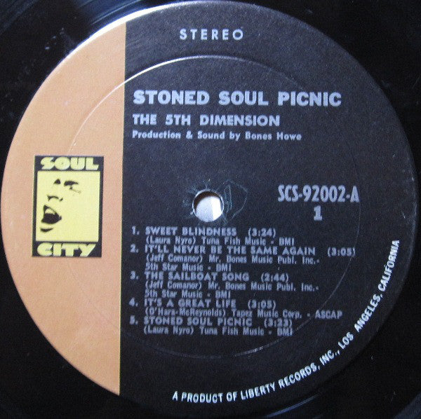 5th Dimension - Stoned Soul Picnic (VG) (Vinyl LP)