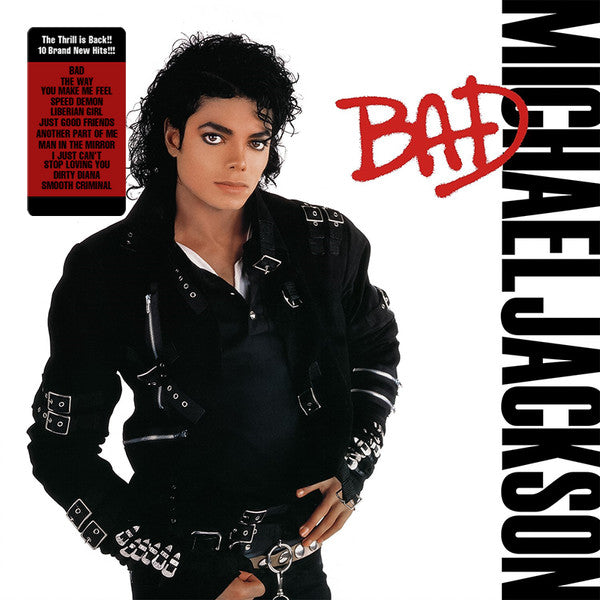 Jackson, Michael - Bad (Vinyl, VG+) (Vinyl LP)
