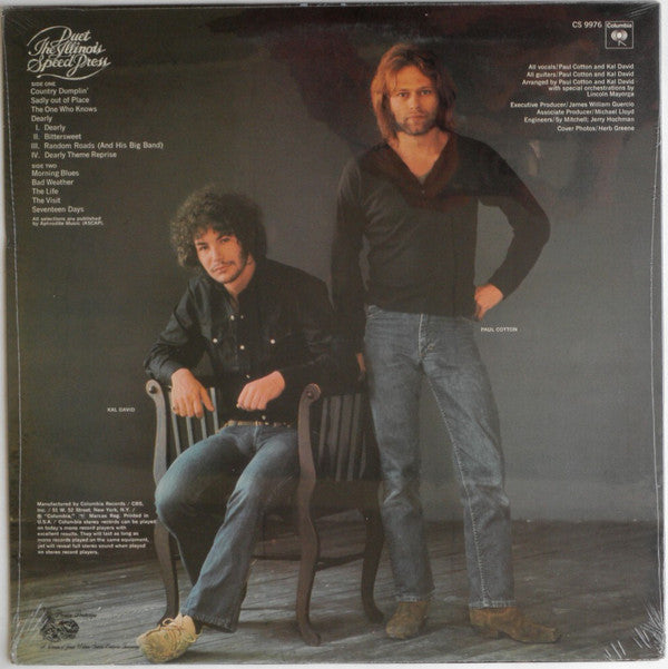 Illinois Speed Press - Duet (VG+) (Vinyl LP)
