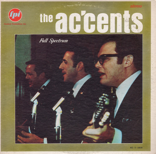 Accents  - Full Spectrum (VG) (Vinyl LP)
