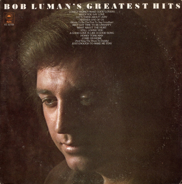 Luman, Bob - Bob Luman's Greatest Hits (VG+) (Vinyl LP)