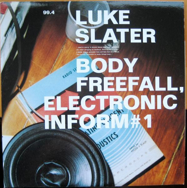 Slater, Luke - Body Freefall, Electronic Inform #1 (VG+) (Vinyl LP)