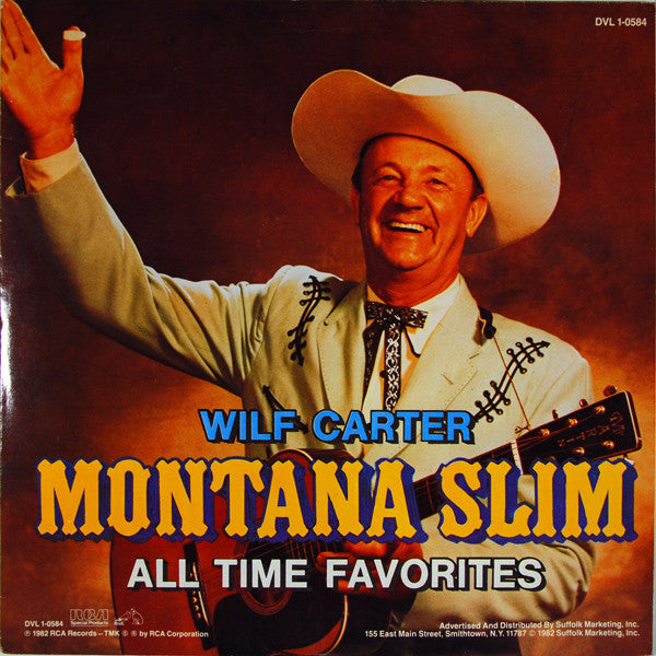 Carter, Wilf - Montana Slim - All Time Favorites (M) (Vinyl LP)
