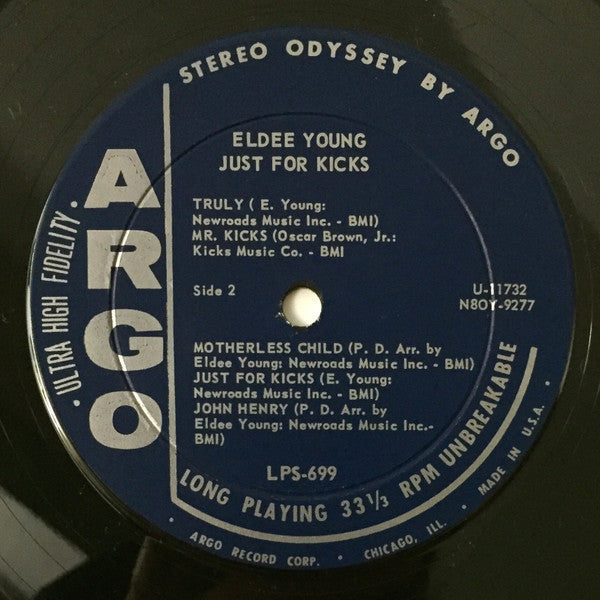 Young, Eldee - Just For Kicks (G+) (Vinyl LP)