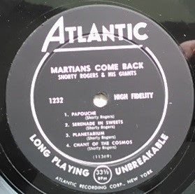Rogers, Shorty And His Giants - Martians Come Back (Vinyl, VG) (Vinyl LP)