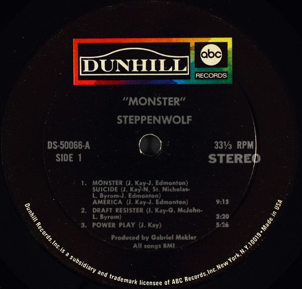 Steppenwolf - Monster (Vinyl, G+) (Vinyl LP)