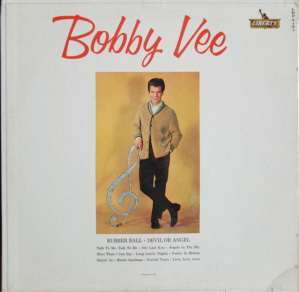 Vee, Bobby - Bobby Vee (VG) (Vinyl LP)