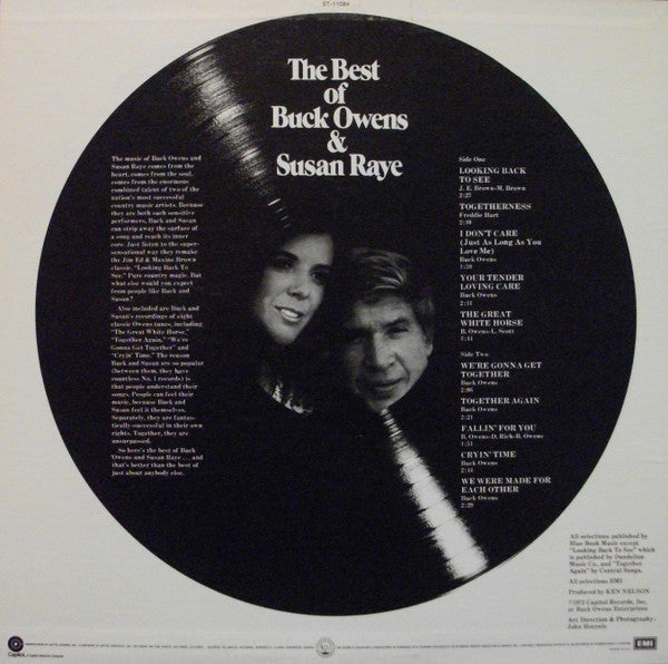 Owens, Buck And Susan Raye - The Best Of Buck Owens & Susan Raye (VG) (Vinyl LP)
