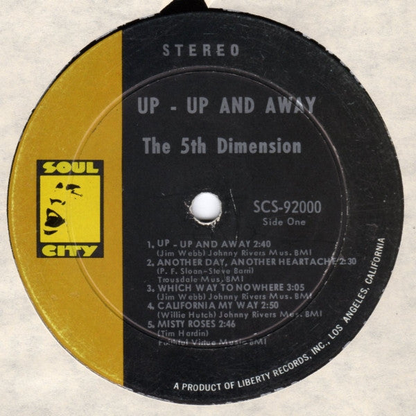 5th Dimension - Up, Up And Away (Vinyl, VG) (Vinyl LP)