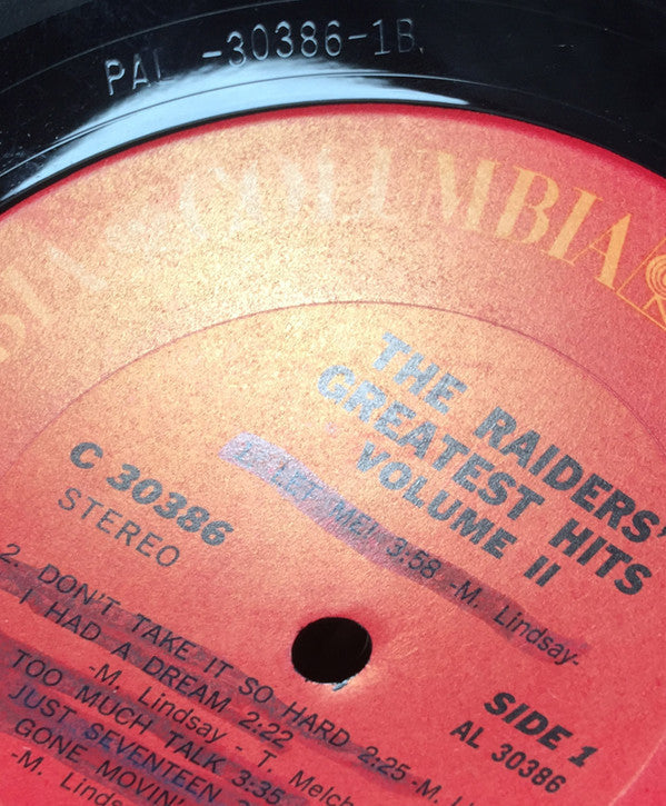 Raiders - The Raiders' Greatest Hits Volume II (VG) (Vinyl LP)