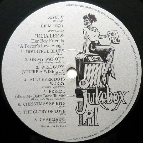 Lee, Julia & Her Boy Friends - A Porter's Love Song (M) (Vinyl LP)