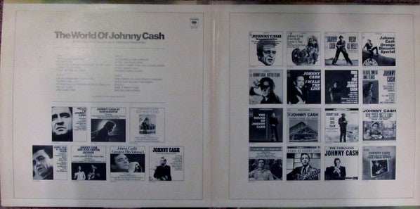 Cash, Johnny - The World Of Johnny Cash (Vinyl, VG) (Vinyl LP)