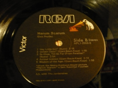 Elvis - Harum Scarum (VG+) (Vinyl LP)