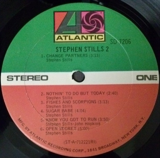 Stills, Stephen - Stephen Stills 2 (VG) (Vinyl LP)