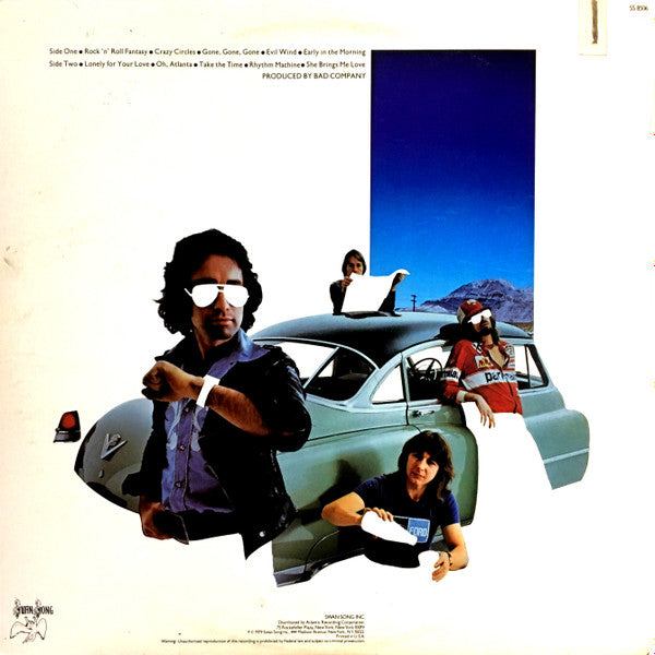 Bad Company  - Desolation Angels (Vinyl, VG+) (Vinyl LP)