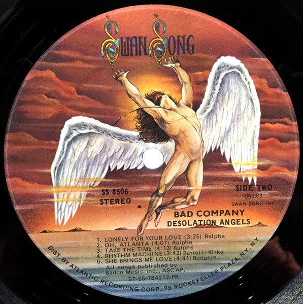 Bad Company  - Desolation Angels (Vinyl, VG+) (Vinyl LP)