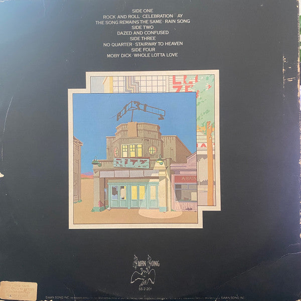Led Zeppelin - The Soundtrack From The Film The Song Remains The Same (Vinyl, VG) (Vinyl LP)