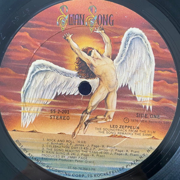 Led Zeppelin - The Soundtrack From The Film The Song Remains The Same (Vinyl, VG) (Vinyl LP)