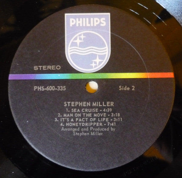 Miller, Stephen - Stephen Miller (VG+) (Vinyl LP)