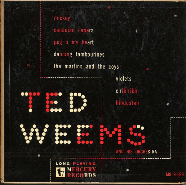 Weems, Ted - Ted Weems And His Orchestra (VG) (Vinyl LP)