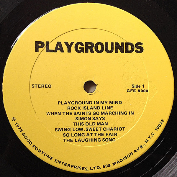 Playgrounds - Playgrounds (VG) (Vinyl LP)