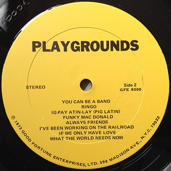 Playgrounds - Playgrounds (VG) (Vinyl LP)