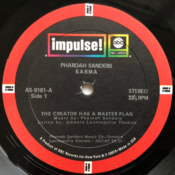 Sanders, Pharoah - Karma (Vinyl, VG) (Vinyl LP)
