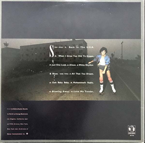 Ronstadt, Linda - Living In The USA (Vinyl, VG+) (Vinyl LP)