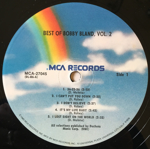 Bland, Bobby - Best Of Bobby Bland Vol. II (VG+) (Vinyl LP)