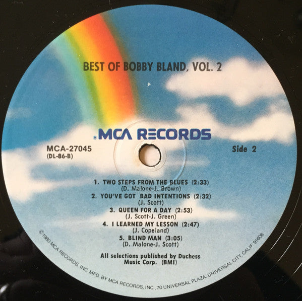 Bland, Bobby - Best Of Bobby Bland Vol. II (VG+) (Vinyl LP)