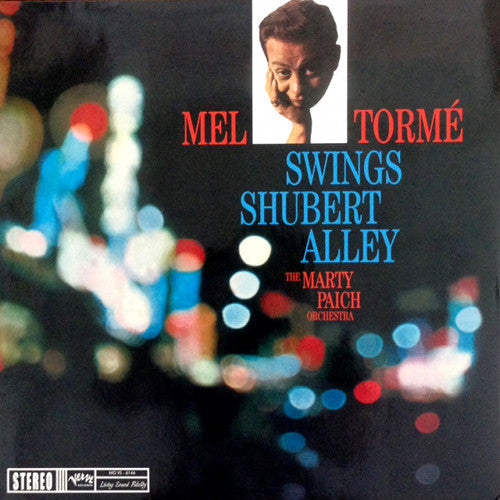 Torme, Mel with the Marty Paich Orchestra - Swings Shubert Alley (Vinyl, VG+) (Vinyl LP)