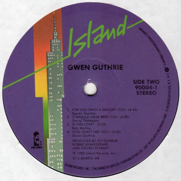 Guthrie, Gwen - Gwen Guthrie (VG+) (Vinyl LP)