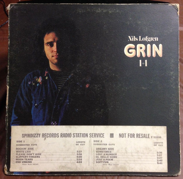 Lofgren, Nils - Grin - 1+1 (VG) (Vinyl LP)