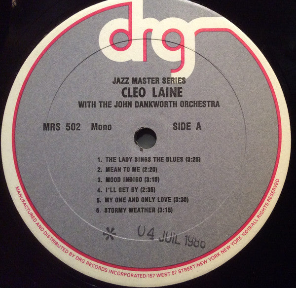 Laine, Cleo, The John Dankworth Orchestra - Cleo Laine (NM or M-) (Vinyl LP)