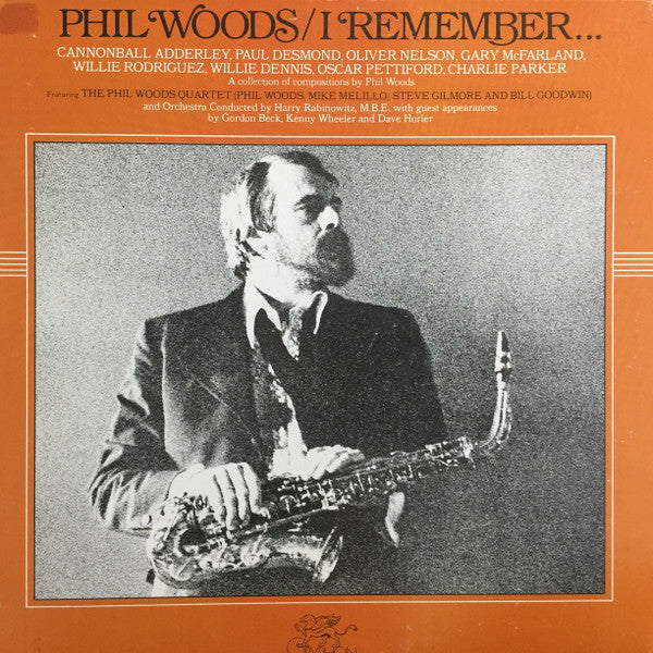 Woods, Phil - I Remember... (Vinyl, VG+) (Vinyl LP)