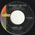 Vee, Bobby - Yesterday And You (Armen's Theme) / Never Love A Robin (VG+) (Vinyl LP)