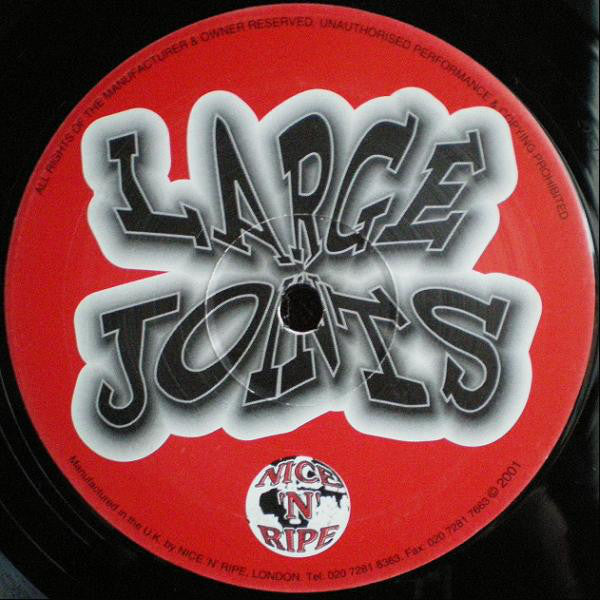 Large Joints Feat. Julie Thompson - Look The Other Way (VG+) (Vinyl LP)