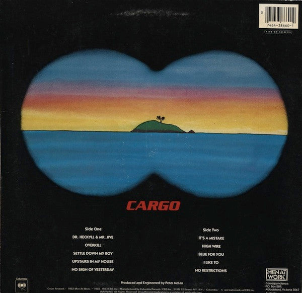 Men At Work - Cargo (Vinyl, NM or M-) (Vinyl LP)