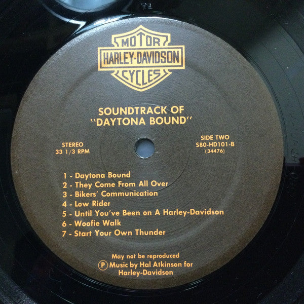 Harley-Davidson Presents Soundtrack Of "Daytona Bound" (NM or M-) (Vinyl LP)