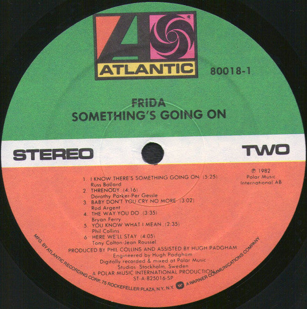 Frida - Something's Going On (VG+) (Vinyl LP)