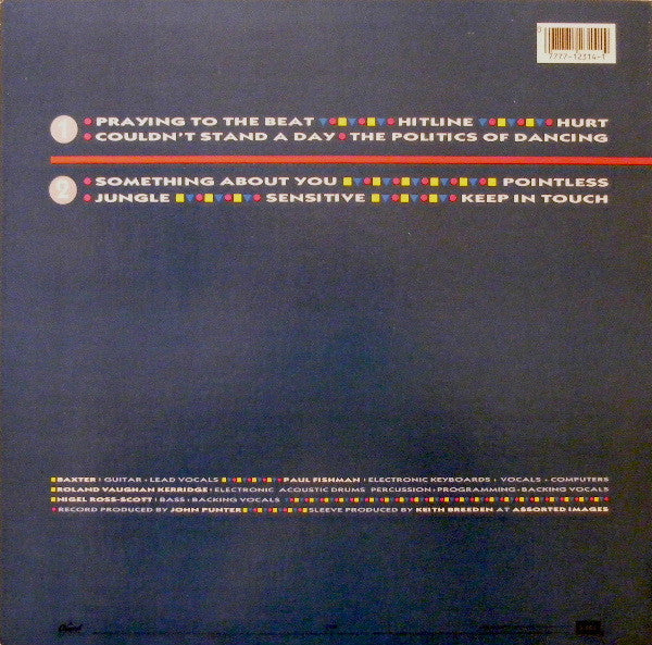 Re-Flex  - The Politics Of Dancing (VG) (Vinyl LP)