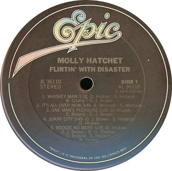 Molly Hatchet - Flirtin' With Disaster (Vinyl, VG+) (Vinyl LP)