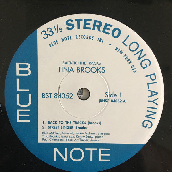Brooks, Tina - Back To The Tracks (Vinyl, VG+) (Vinyl LP)